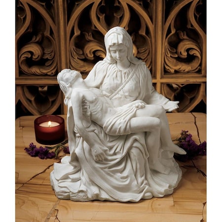 Design Toscano Pieta Bonded Marble Statue: Large PD1903